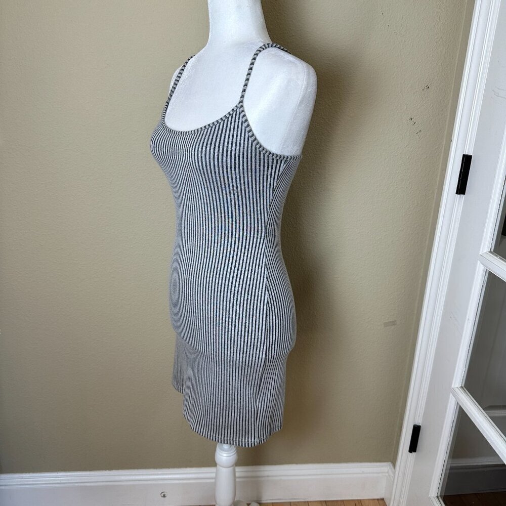 URBAN OUTFITTERS Striped Ribbed Bodycon Body Con Mini Size Small - Picture 4 of 8